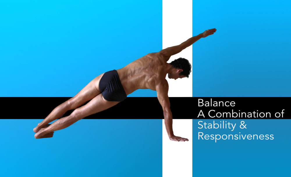 Balancing in side plank. Balancing in side plank. Neil Keleher, Sensational Yoga Poses.