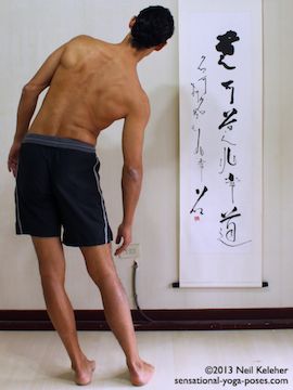 Side stretch, sensational yoga poses, Neil Keleher